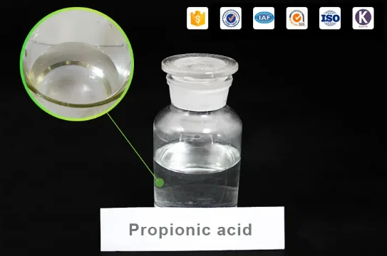 What are the five physical properties of propanoic acid (CAS 79-09-4)? What are the five physical properties of propanoic acid (CAS 79-09-4)?