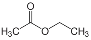 chemical structure of ethyl acetate chemical structure of ethyl acetate